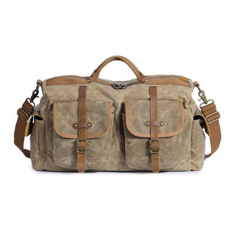 Βαρέως Τύπου Πάνινη Τσάντα Weekender Duffle