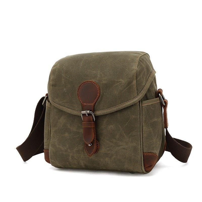 Canvas Messenger Camera Bag