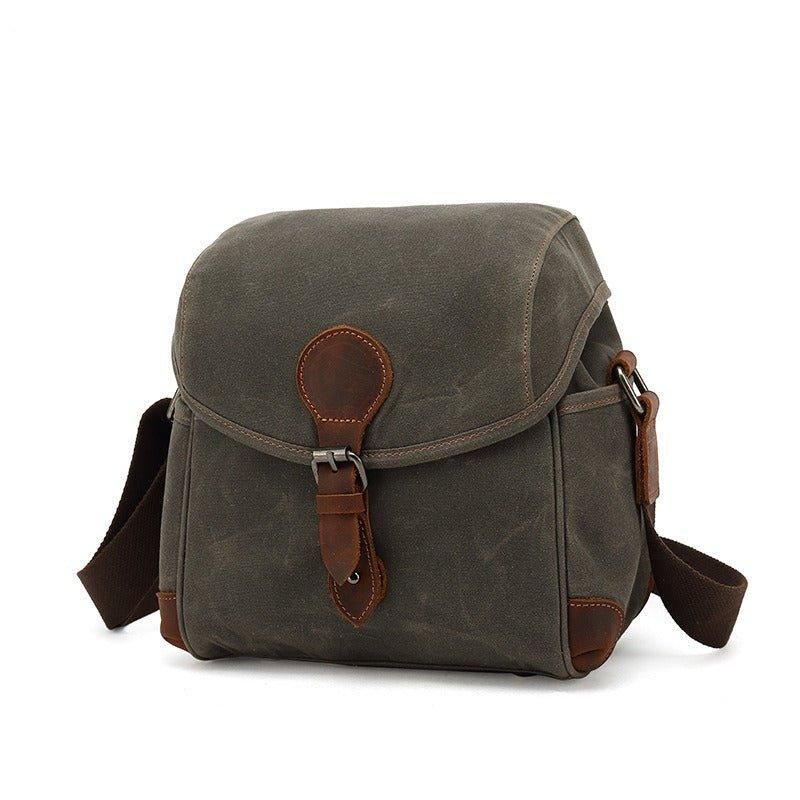 Canvas Messenger Camera Bag