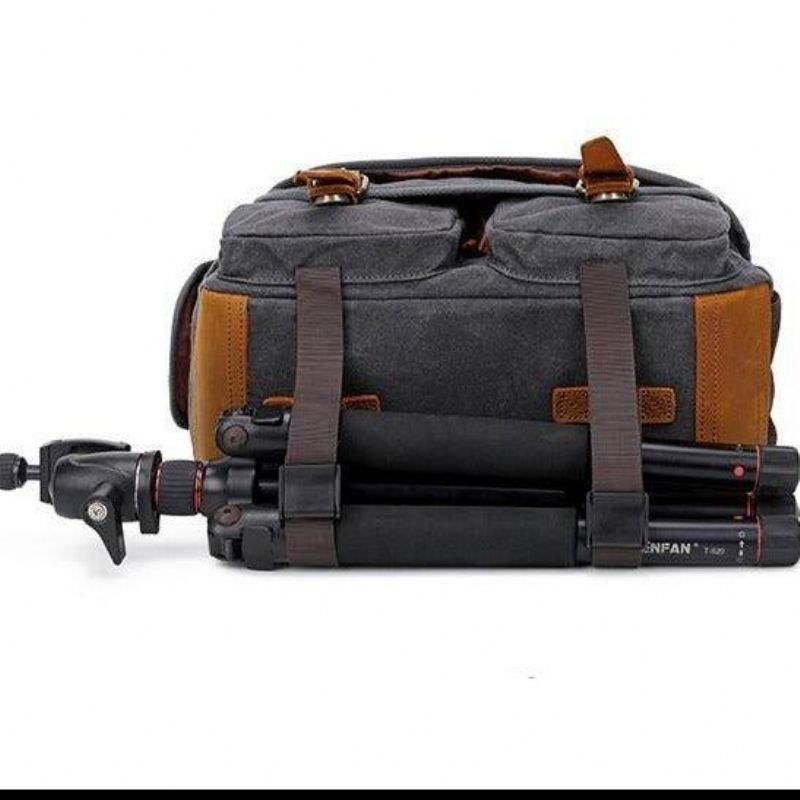 Canvas Shoulder Messenger Camera Bag