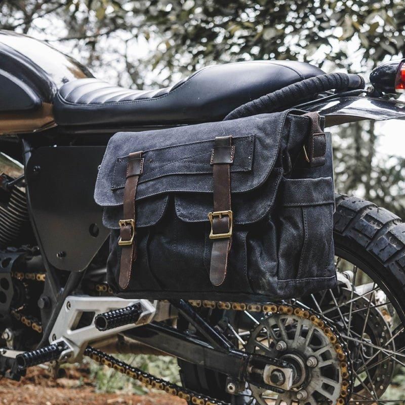 Canvas Vintage Messenger Τσάντα Ανδρικές Motobags