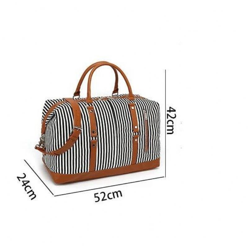 Σαββατοκύριακο Duffle Bag Καμβάς Τσάντα Ταξιδιού