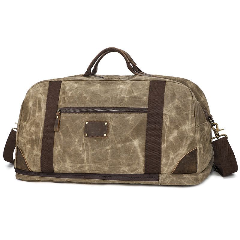 Σακίδιο Πλάτης Από Κερωμένο Καμβά Weekender Duffle Bag