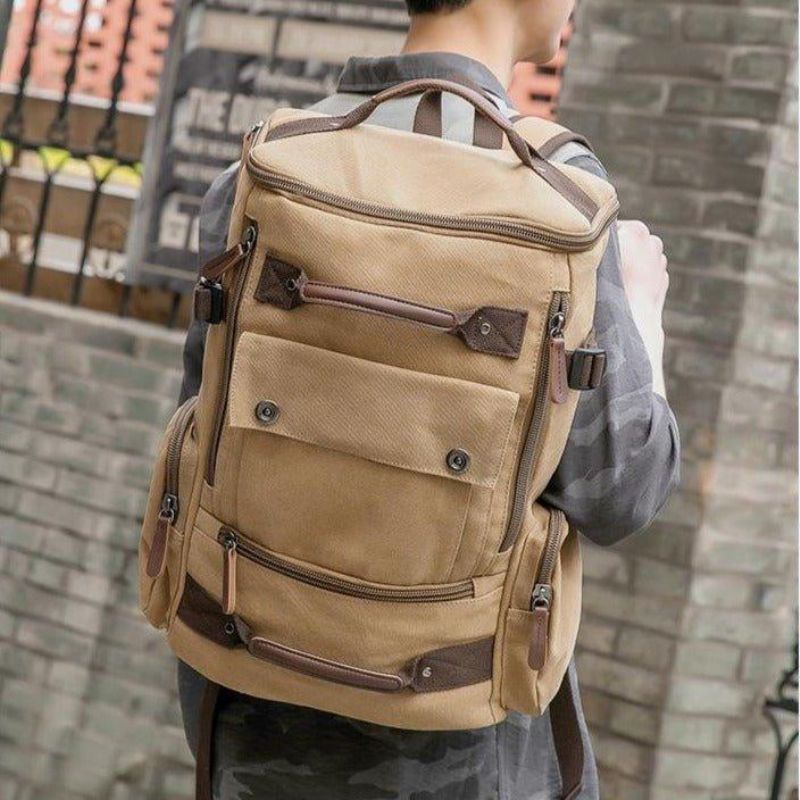 Σακίδιο Πλάτης Καμβάς Casual Vintage Daypack