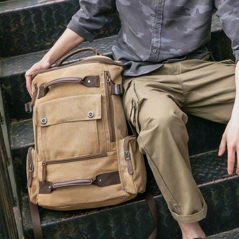 Σακίδιο Πλάτης Καμβάς Casual Vintage Daypack