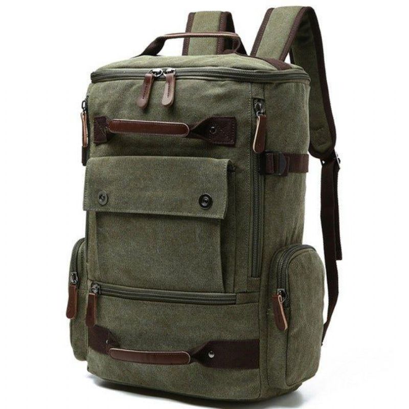 Σακίδιο Πλάτης Καμβάς Casual Vintage Daypack