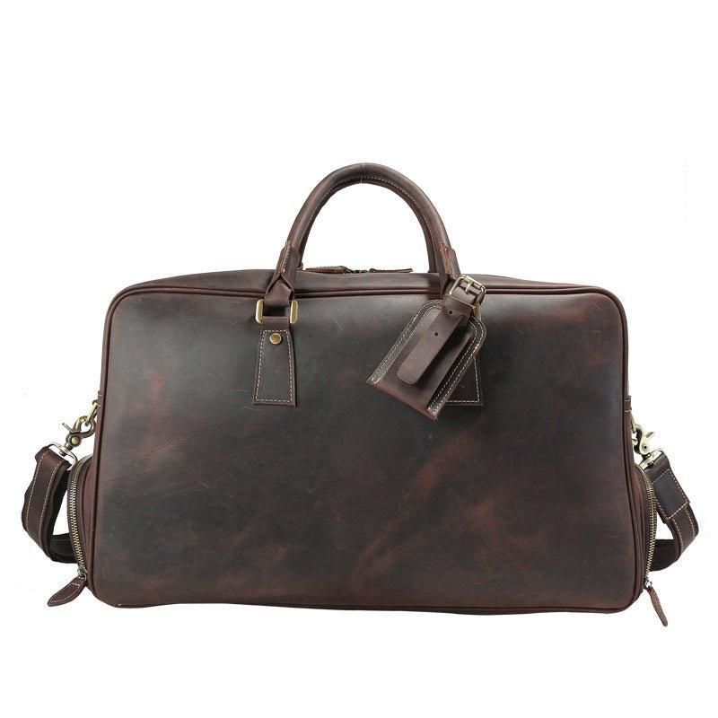 Θήκη Παπουτσιών Crazy Horse Leather Weekend Bag