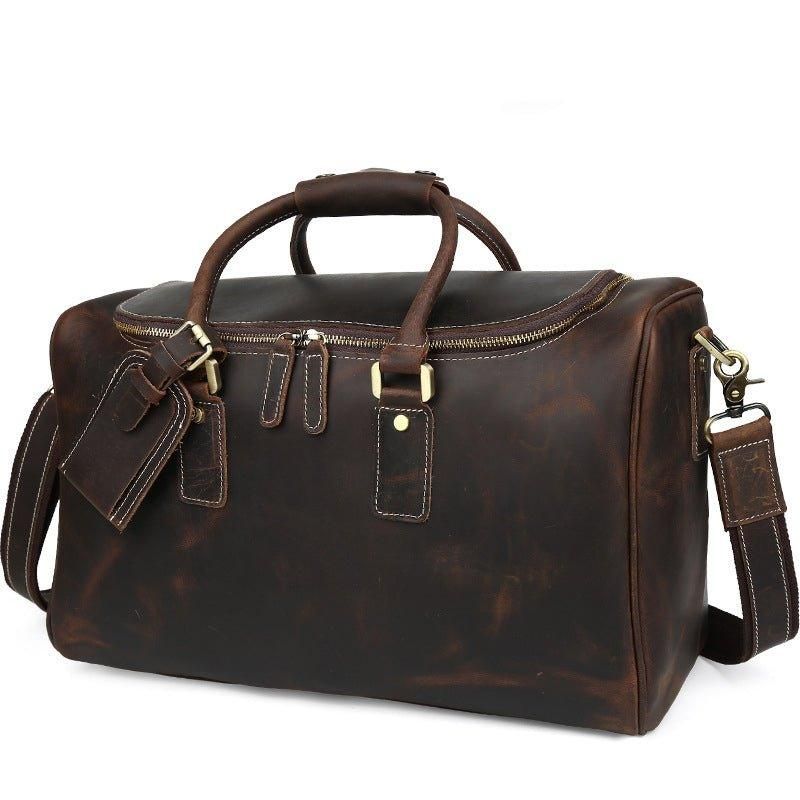 Τσάντα Duffle Bagage Vintage Crazy Horse Leather