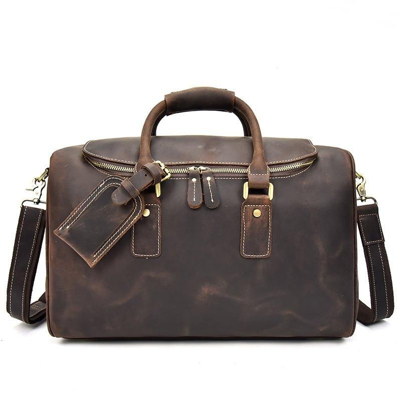 Τσάντα Duffle Bagage Vintage Crazy Horse Leather