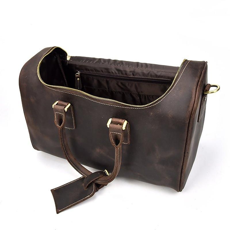 Τσάντα Duffle Bagage Vintage Crazy Horse Leather