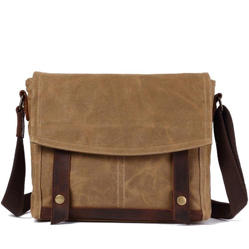 Vintage Τσάντα Messenger Canvas Crossbody Για Άνδρες